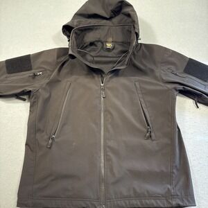 Condor 602 Tactical Summit MENS XL softshell patrol jacket BLK waterproof PARKA